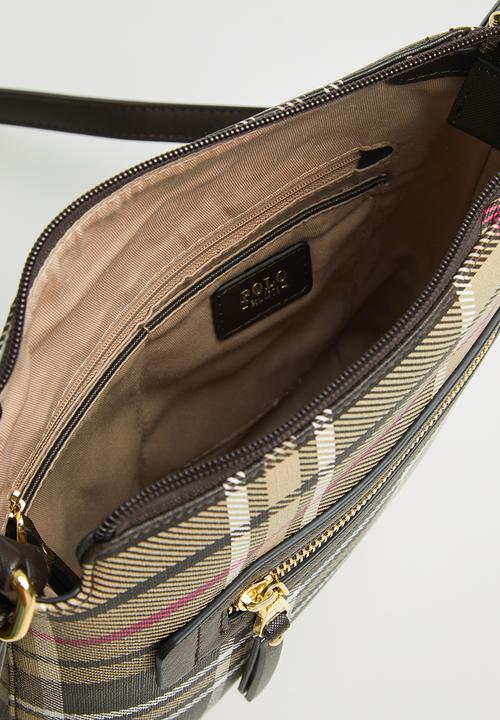 POLO - Barclay crossbody - brown & beige 