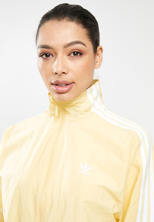 adidas Originals - Adicolour lock up track top - yellow