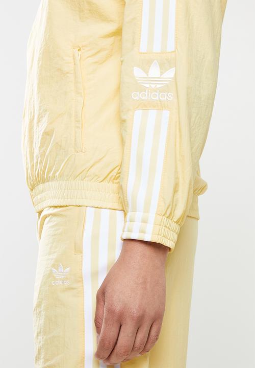 adidas Originals - Adicolour lock up track top - yellow