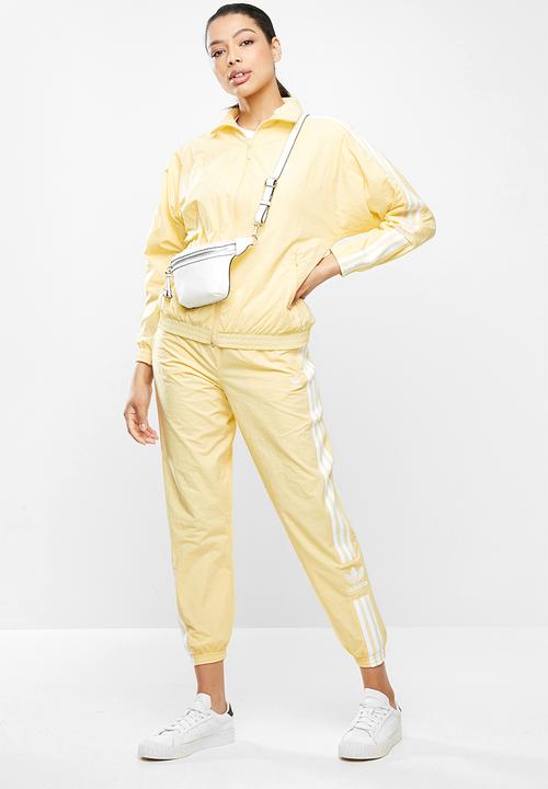 adidas Originals - Adicolour lock up track top - yellow