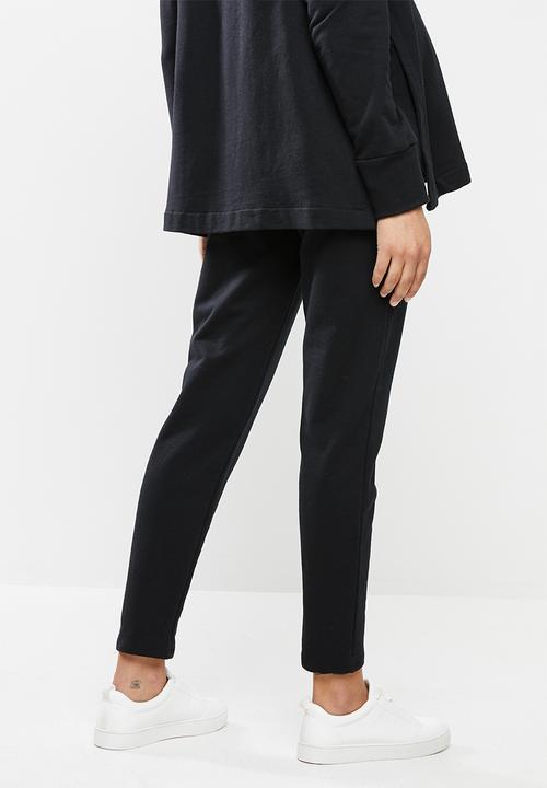 Superbalist - Maternity stretch fleece bottoms - black