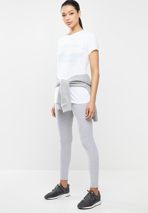 New Balance  - Classic repeat tee - white