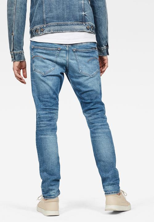 G-STAR - 3301 slim fit jeans -  blue