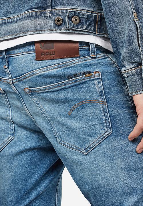 G-STAR - 3301 slim fit jeans -  blue