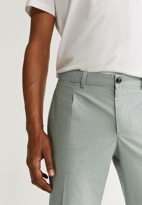 MANGO - Novo pants - grey