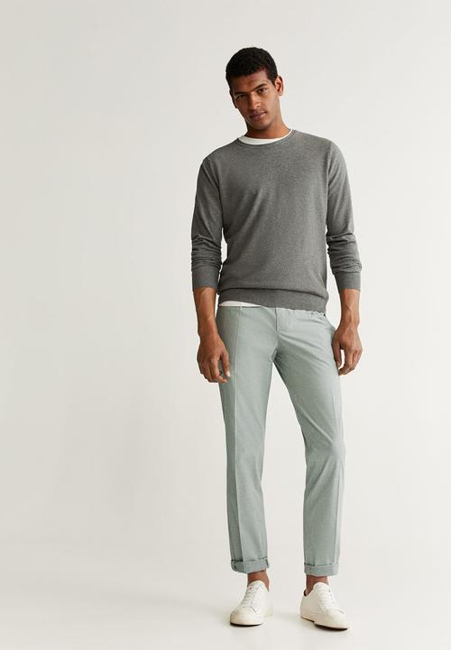MANGO - Novo pants - grey