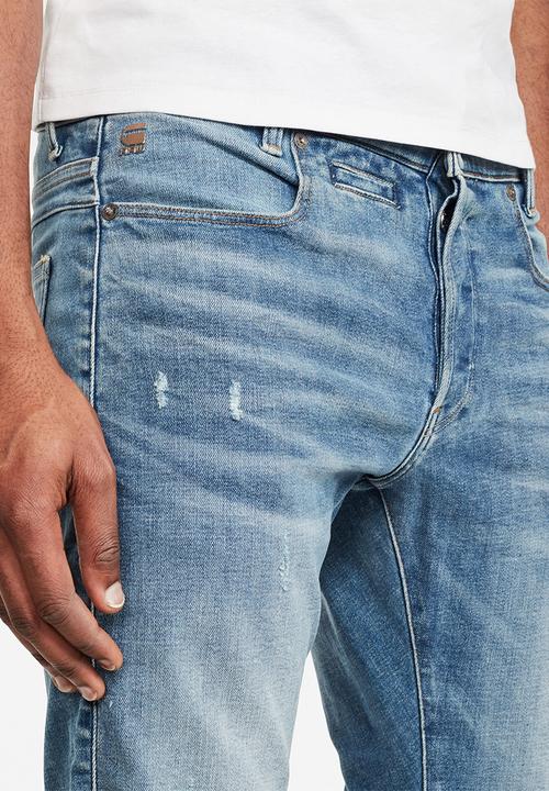 G-STAR - D-staq 5 pocket slim fit jeans - blue