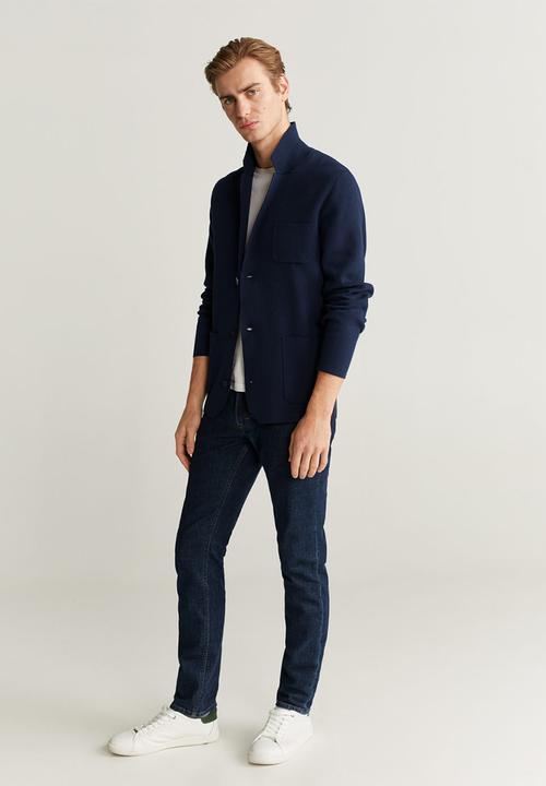 MANGO - Bally cardigan - navy