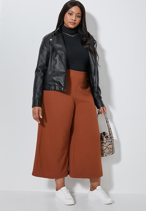 Superbalist - Rib poloneck - black