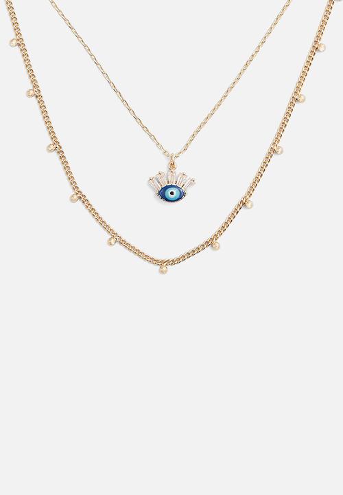 ALDO - Lawick - blue & gold 