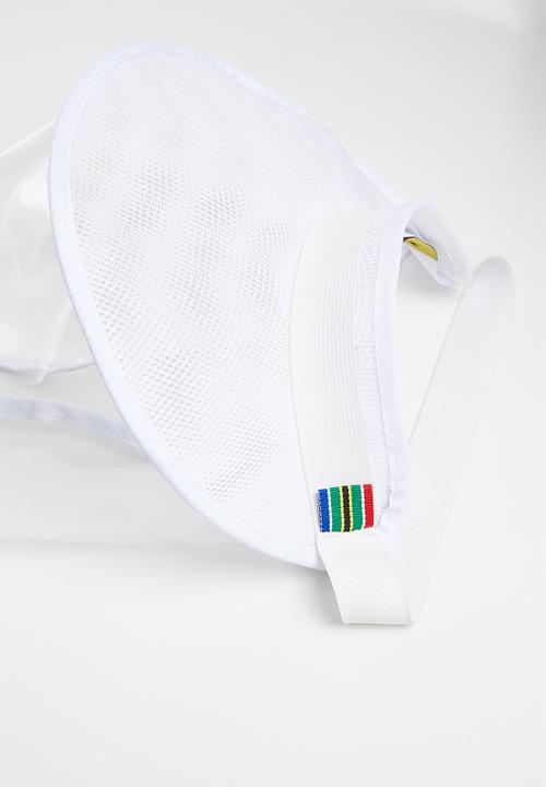 Crystal Birch - Shield visor - white