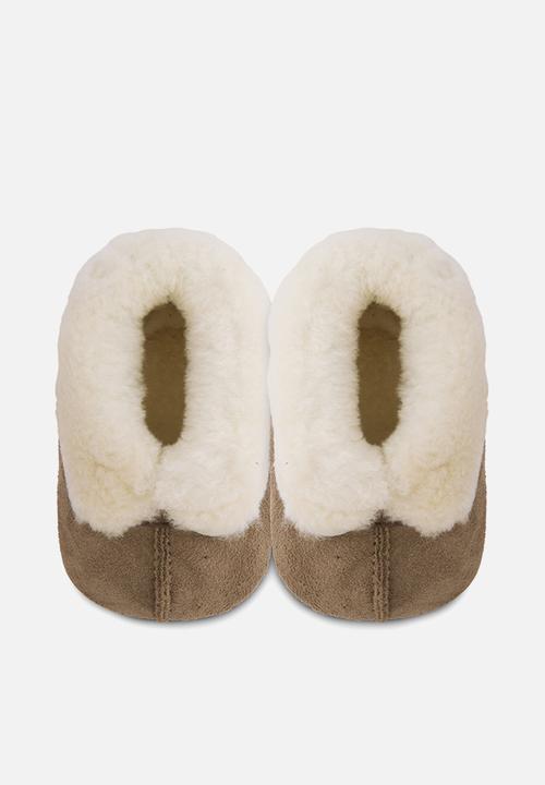 shooshoos - Baby husky slipper - brown