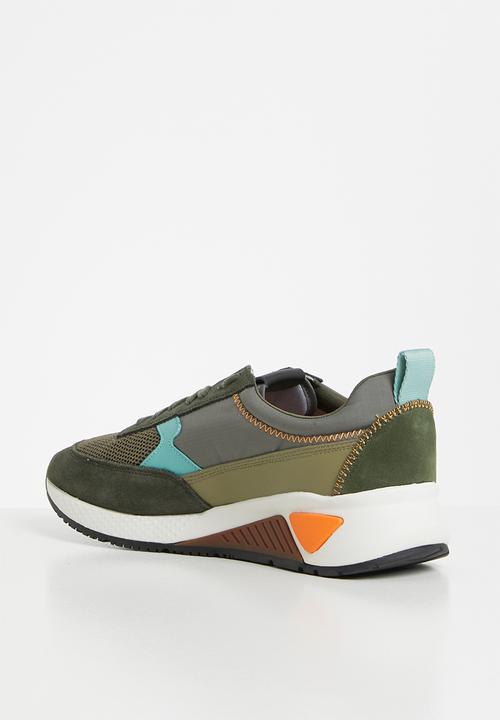 Diesel  - S-kb low lace ii sneakers - olive night & aloe