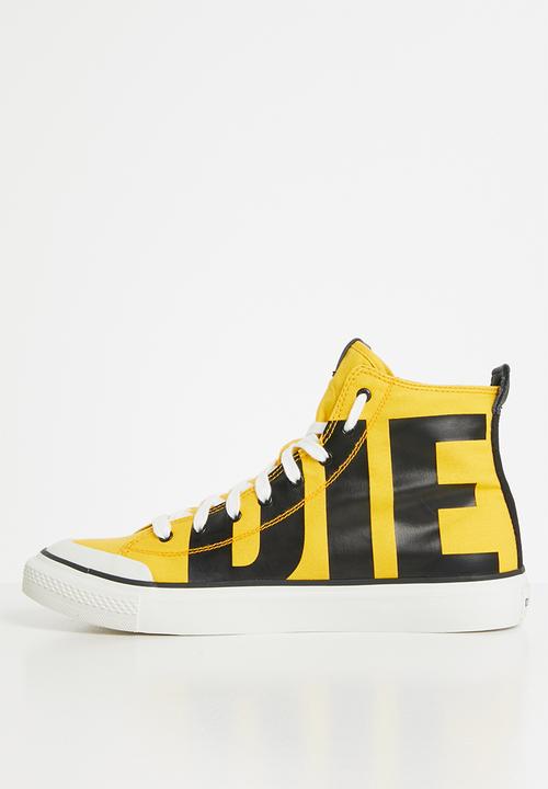 Diesel  - S-astico mc sneaker - freesia yellow & black