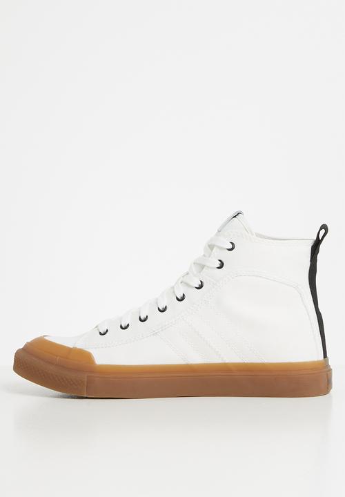 Diesel  - S-astico mid lace sneaker - star white