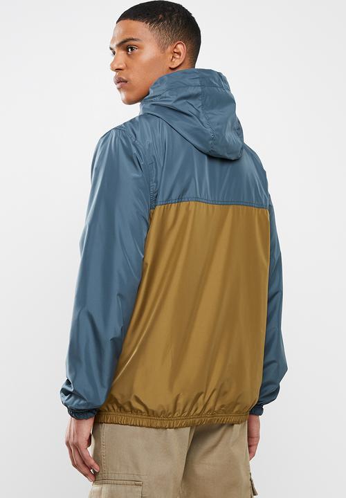 O'Neill - Del ray windbreaker - blue & brown