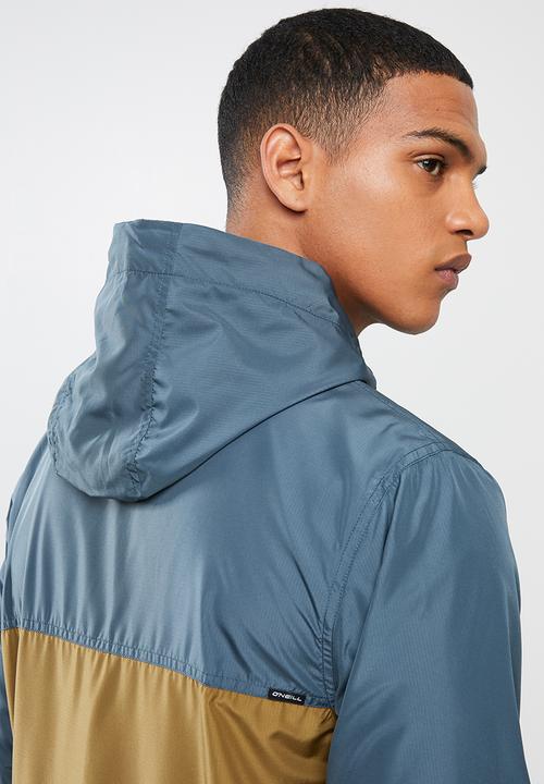 O'Neill - Del ray windbreaker - blue & brown