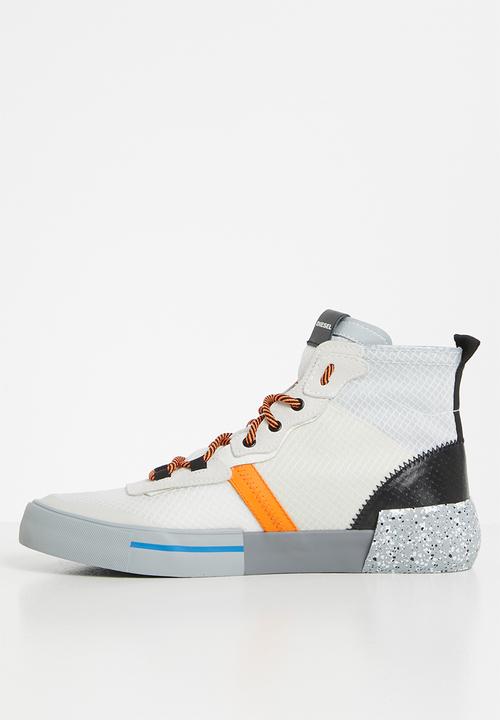 Diesel  - S-dese mid rc sneakers - star white & dirty