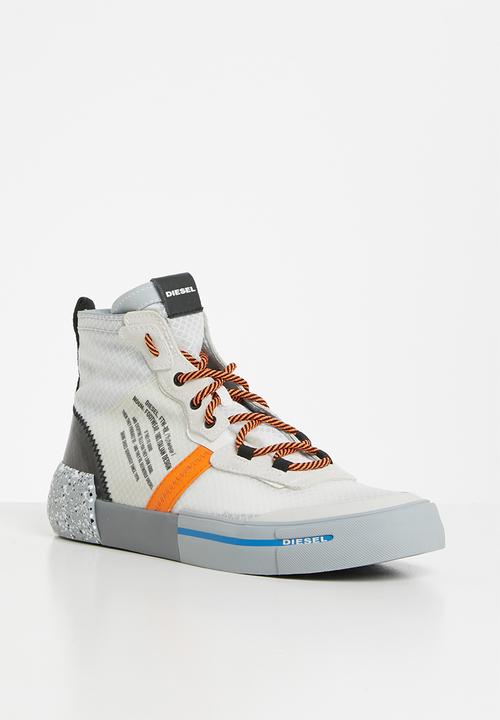 Diesel  - S-dese mid rc sneakers - star white & dirty