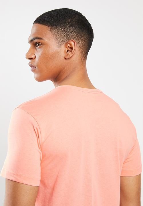 adidas Originals - Essential tee v-neck - coral