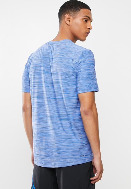 adidas Performance - All set short sleeve tee 2 - blue