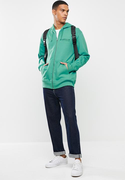 adidas Originals - Fz hoodie - green