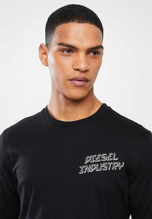Diesel  - Diego long sleeve tee - black