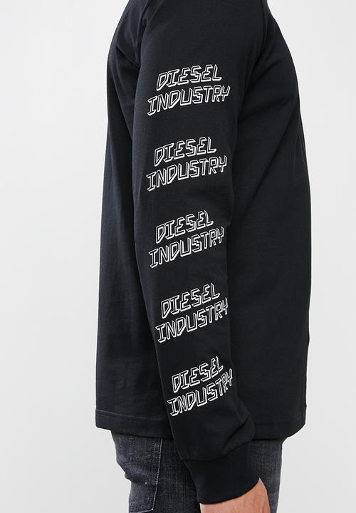 Diesel  - Diego long sleeve tee - black
