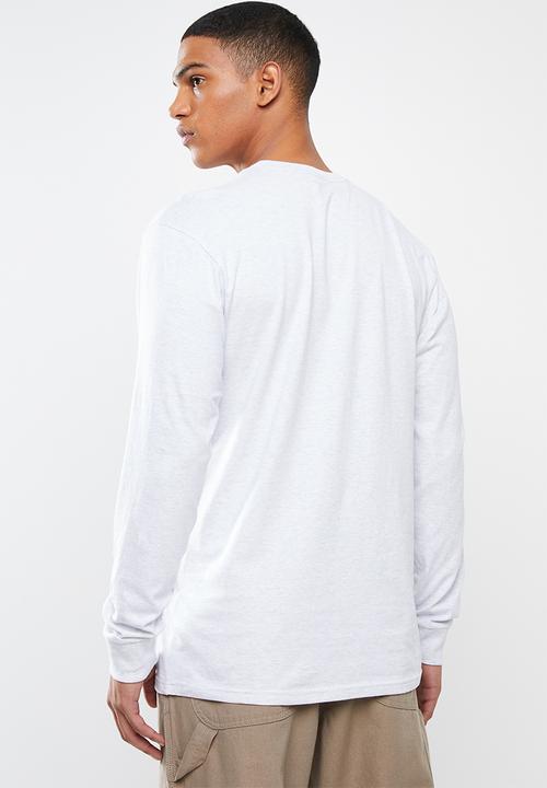 Vans - Left chest hit long sleeve tee - grey