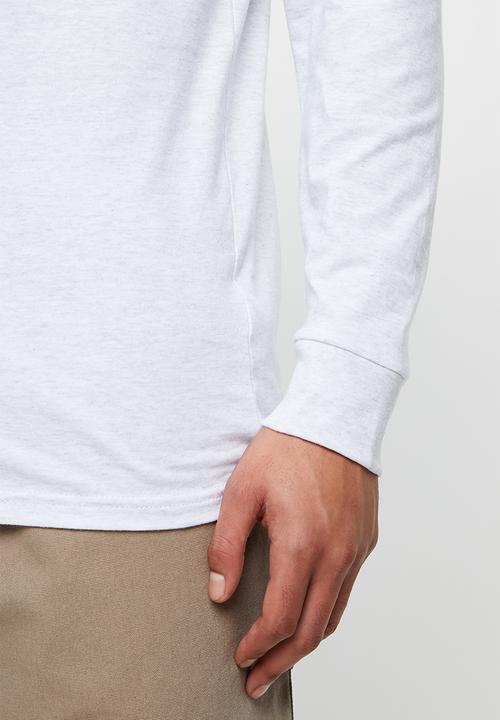 Vans - Left chest hit long sleeve tee - grey