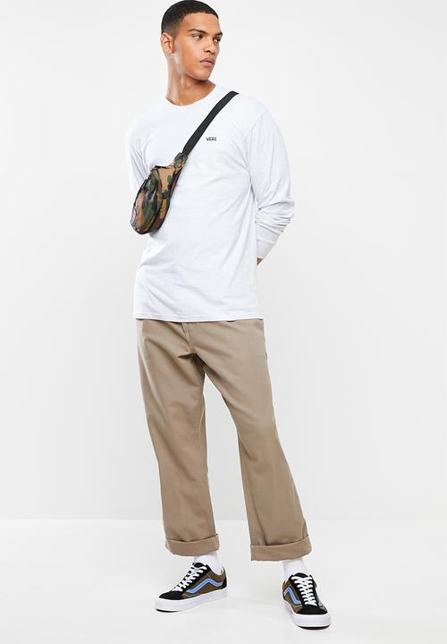 Vans - Left chest hit long sleeve tee - grey