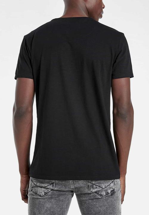 S.P.C.C - Breton straight hem tee - black