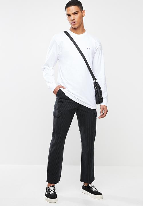 Vans - Left chest hit long sleeve tee - white 