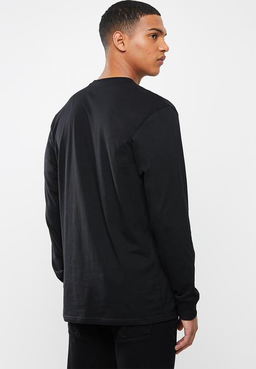 Vans - Distortion long sleeve tee - black