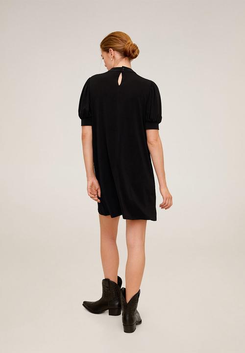 MANGO - Dress nito - black