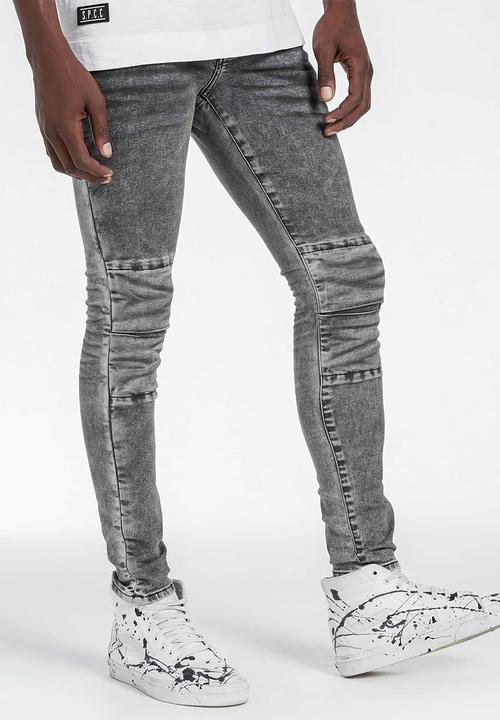 S.P.C.C - Buffalo premium trench jeans - grey
