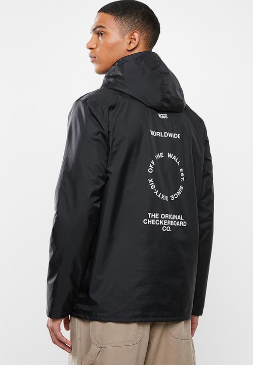 Vans - Distort type anorak - black