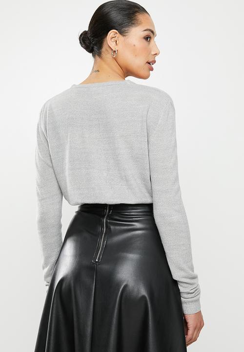 edit - Classic cardi - grey