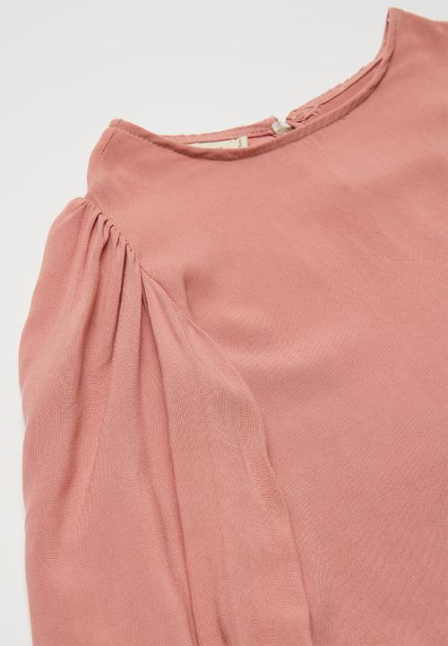 Superbalist Kids - Top with puff sleeve - pink