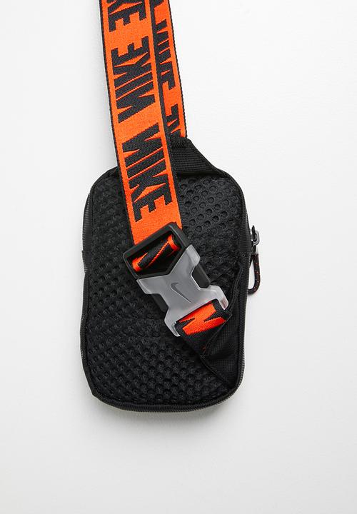 Nike - Nike advance flight bag -  black & orange 