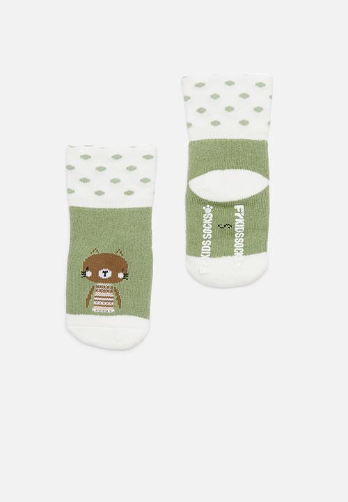 Pop Candy - 3 Pack multi print socks - multi
