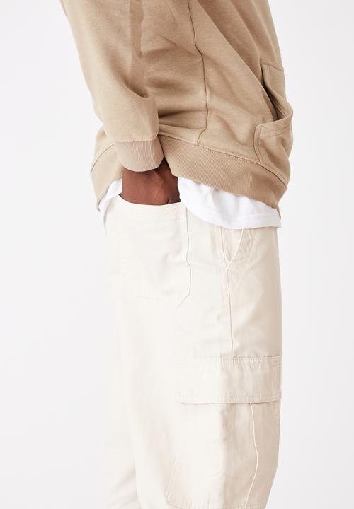 Cotton On - Cargo pant - cream 