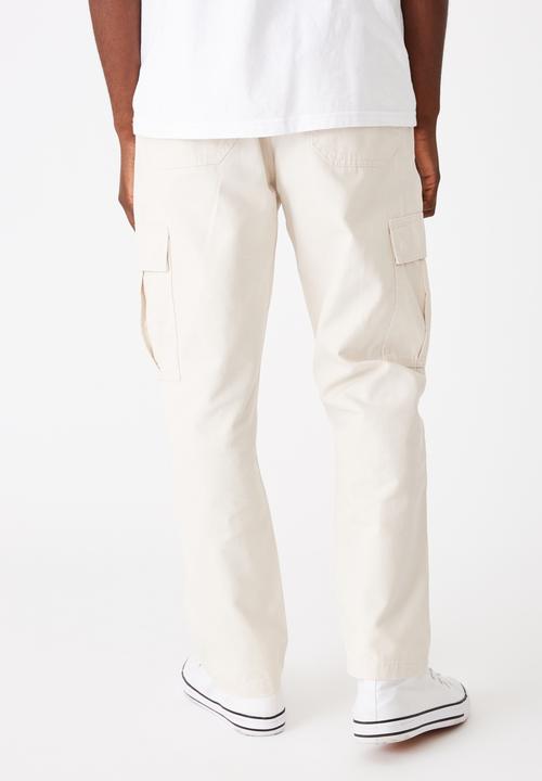 Cotton On - Cargo pant - cream 
