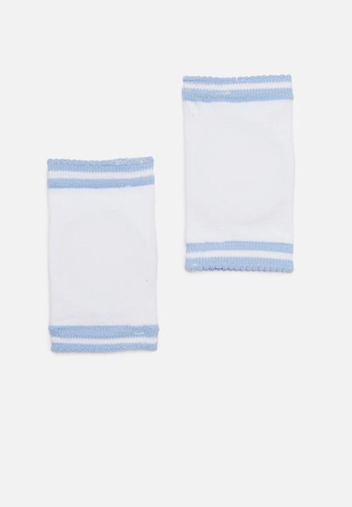 Pop Candy - 2pk Elephant knee pads - blue & white