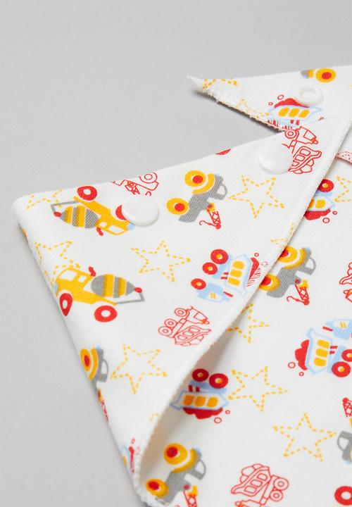 Pop Candy - 2 Pack duck bibs - multi
