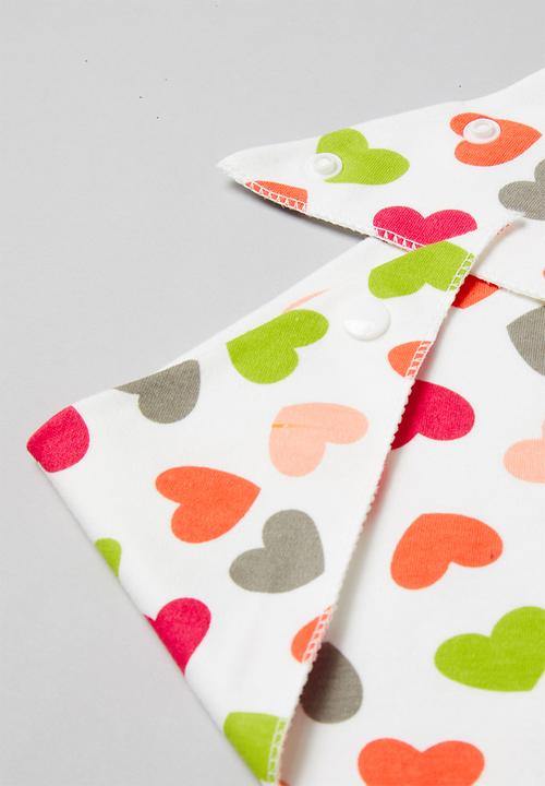 Pop Candy - 4 Pack printed bibs - multi