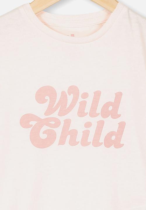 Cotton On - Penelope short sleeve tee - crystal pink 