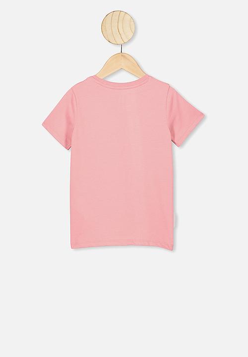 Cotton On - Penelope short sleeve tee - musk rose