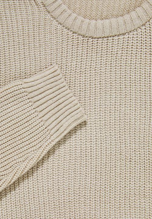 Superbalist - Lofty rib jumper - beige 