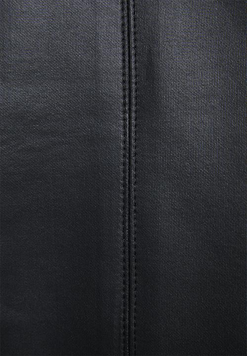 Superbalist - Pu pencil skirt - black